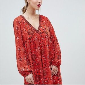 NWOT ASOS Floral Mini Dress